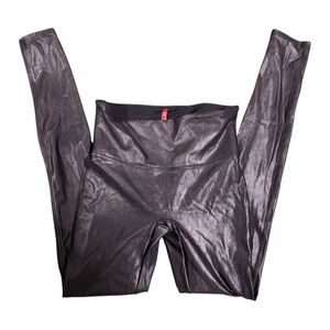 Spanx Faux Leather Leggings Small
